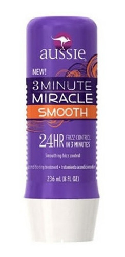 Creme De Tratamento 3 Minute Miracle Smooth Aussie 236 ml