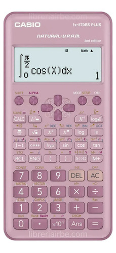 Calculadora Casio Cientifica Fx 570 Es Plus Color Rosa