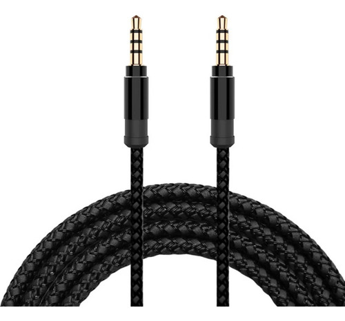 Auxiliar Cable 2 Mts Jack Macho De 3.5mm Audio Stereo Musica