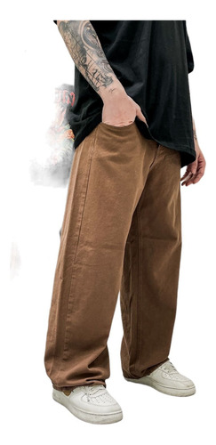 Pantalon Para Hombre Mom Baggy 