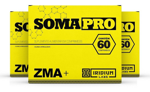 Soma Pro Zma Pré Hormonal - 60 Comps - Kit 3 Caixas 