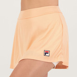 Short Saia Fila Fbox Feminina Laranja