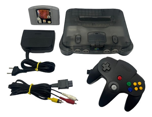 Nintendo 64 Jabuticaba Jogo Controle Fonte Game N64
