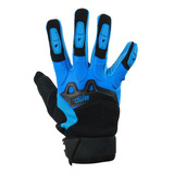 Guantes Benotto De Motociclista Ms-2018-03 Talla L Azul