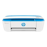Impresora A Color Multifunción Hp Deskjet Ink Advantage 3775 Con Wifi Blanca Y Azul 200v - 240v