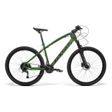 Bicicleta Aro 29 Gts Câmbios Shimano Altus 27v Susp. Trava C Cor Verde-escuro Tamanho Do Quadro 17