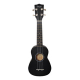 Outlet Ukelele Para Niños Soprano Madera Negro Parquer