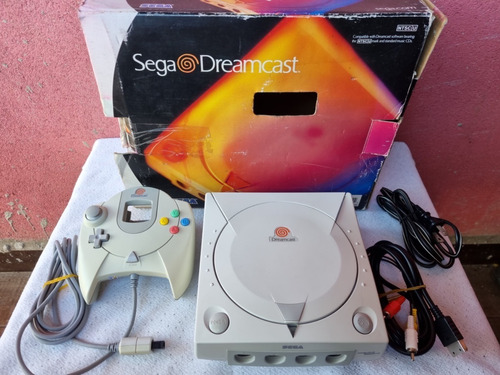 Sega Dreamcast Na Caixa