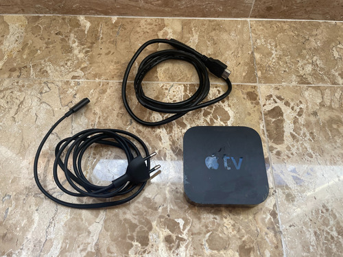 Apple Tv G2 2ª Geração Modelo A1378 Com Cabos Sem Controle