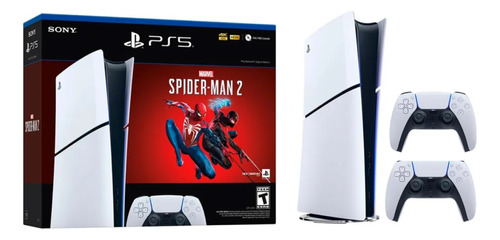 Playstation 5 Slim Spiderman 2+joystick Dualsense De Regal