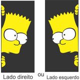 Adesivo Bart Simpsons Caminhão Carro Vidro Homer 2unidades