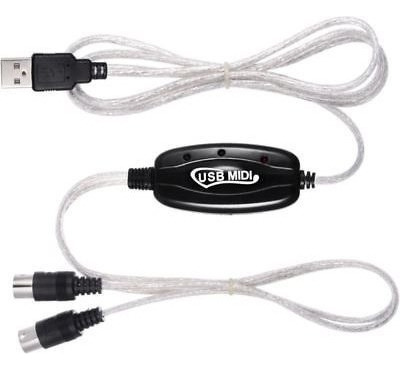 Cable Adaptador Usb Para Teclado Midi - Sonido De Audio