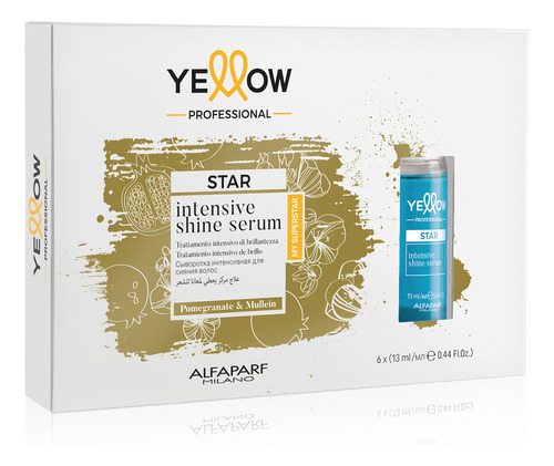 Yellow Star Shine Intensive Shine Serum Ampolletas