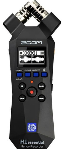 Gravador De Áudio Portátil Zoom H1 Essential Handy Recorder
