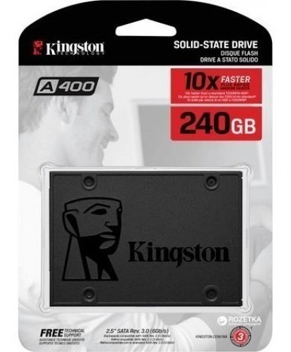 Ssd Kingston A400 2.5 240gb Sata I I I 350mb Sa400s37/240gb