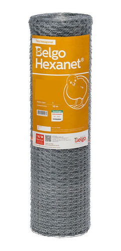 Belgo Hexanet Pinteiro - 1 X 22 1,00 X 50m Belgo Bekaert Ara