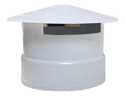 Sombrero Pvc Para Ventilacion 110 Ø  Reforzado 3.2