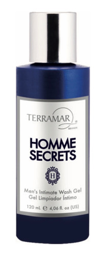 Shampoo Gel Íntimo Para Hombres Terramar Homme Secrets 120ml