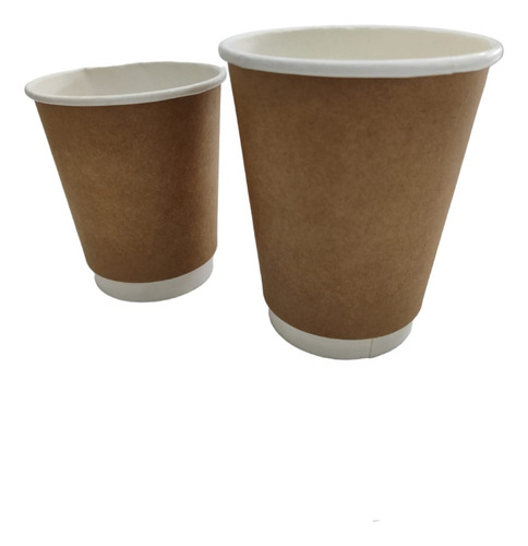 Vaso Café Polipapel Doble Capa 250cc 8oz / 100 Unid.