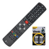 Contro Remoto Remofix Smart Tv + Pilas Compatible Con Tcl F5