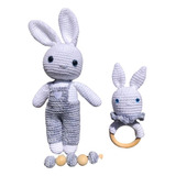 Set Conejo De Apego Crochet Amigurumi