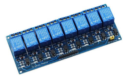 Módulo De 8 Relé Relay 250v 10a Para Arduino