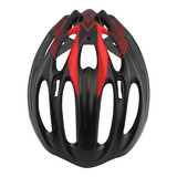 Casco Bicicleta Bmx Profesional Bks Mtb H350 Ruta Ciclismo Color Rojo/negro Talla M