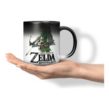 Taza Magica Cambia Color Zelda Breath Of The Wild 11 Onzas