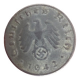 Antigüedad De 1944 Pieza Llamada  Reichspfennig Naz1 D Zink