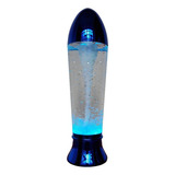 Lámpara De Lava De Torbellino Color De La Estructura Azul