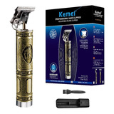 Promocion!!!recortadora Kemei Buda Km-1974a Gold 110v/240v