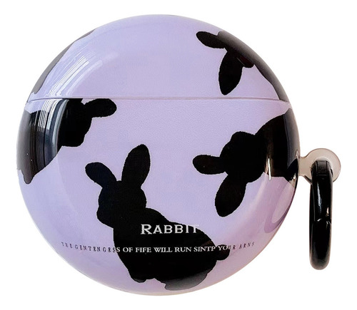 Funda For Audífonos Silhouette Rabbit Para