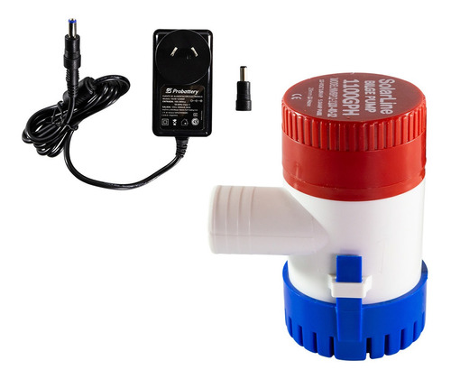 Bomba Achique Tipo Bilge 1100gph Con Fuente 220v