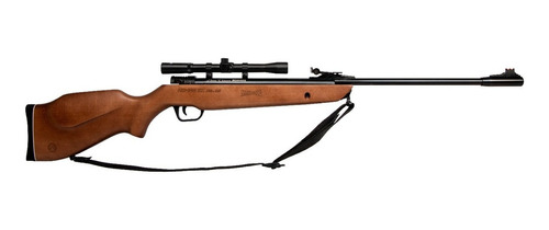 Rifle Deportivo Rm-100 Barniz Cal. 5.5mm + Mira 4x32 Mendoza