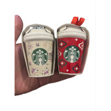Ornamentos Starbucks Esferas Navidad Colección México Nuevo