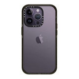 Funda Para iPhone 14 Pro Glossy Negro 4x Grado Militar / -02