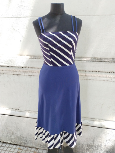 Vestido Azul Vintage