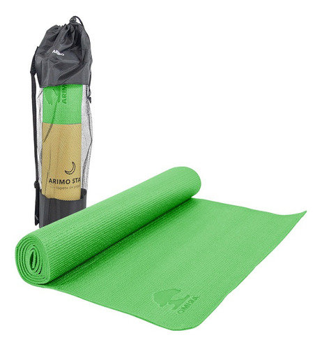 Arimo Tapete Yoga Mat Pvc 166 X 60 Cm X 5mm Resistência Alta