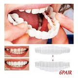 De Dentaduras De Silicona Smile 6 Par