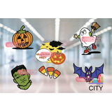 Vinil Decorativo Para Puerta O Ventana Halloween Mod H508