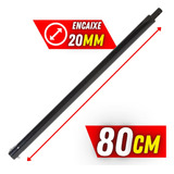 Extensor 80cm Com Pino Travada Perfurador Branco