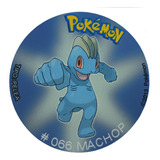 Mousepad De Tazo Pokemon De Modelo #066 Machop