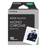 Filme Monocromático Fujifilm Instax Square 10 Exposições