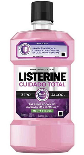 Listerine Zero Cuidado Total 250ml