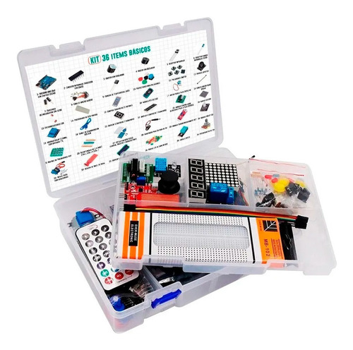 Kit Robotica Para Principiantes Completo Componentes Estuche