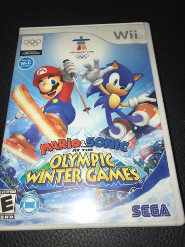 Videojuego Mario&sonic Juegos Olímpicos Vancouver  Wii