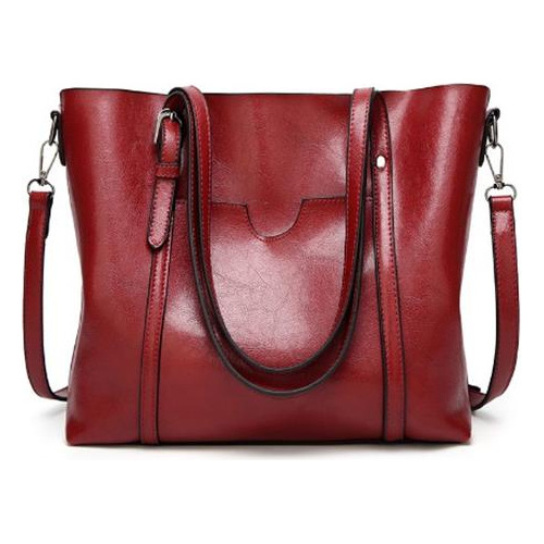 Bolsa De Ordenador Portátil Para Mujer Bolso De Cuero Bolso