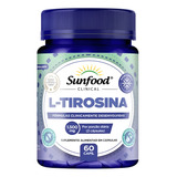 L Tirosina 1500mg 60 Capsulas Sunfood