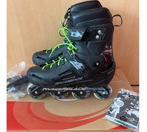 Rollers Rollerblade Fusion X3 - Poco Uso. Talle 44-12us-30cm