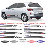 Adesivo Novo Onix Lateral E Traseiro 2020 Lt Ltz Turbo